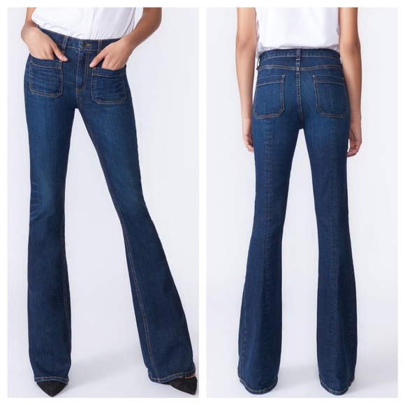 veronica beard flare jeans